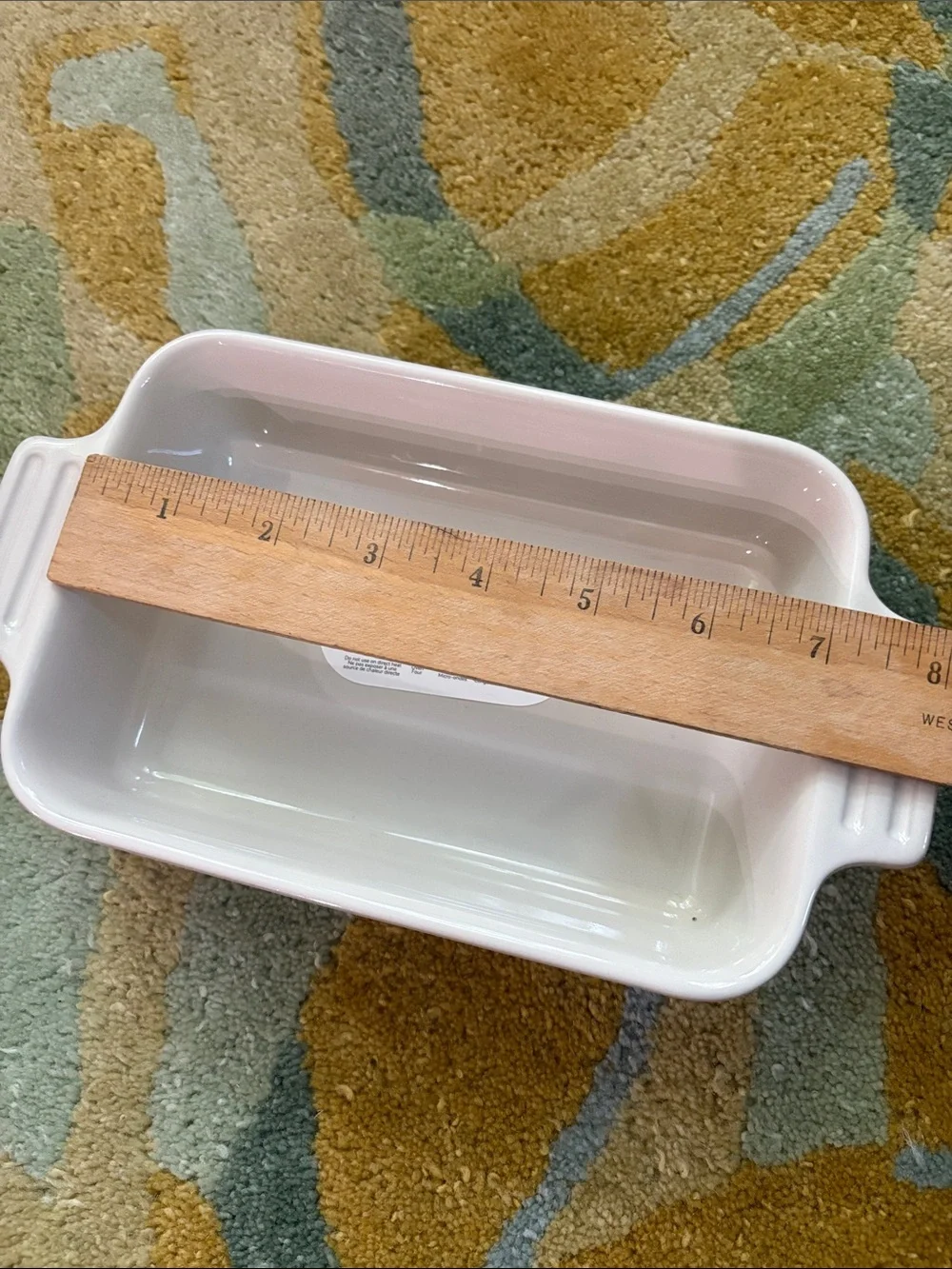 Le Creuset 18 cm Rectangular Baking Dish in Pistache